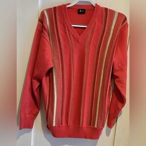 Vintage Gabicci Men’s Wool Acrylic Striped Sweater